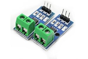 FainWan ACS712 Current Sensor Module Detector ACS712ELC 5A 20A 30A Amps Amperage Range (Pack of 2) (5A)