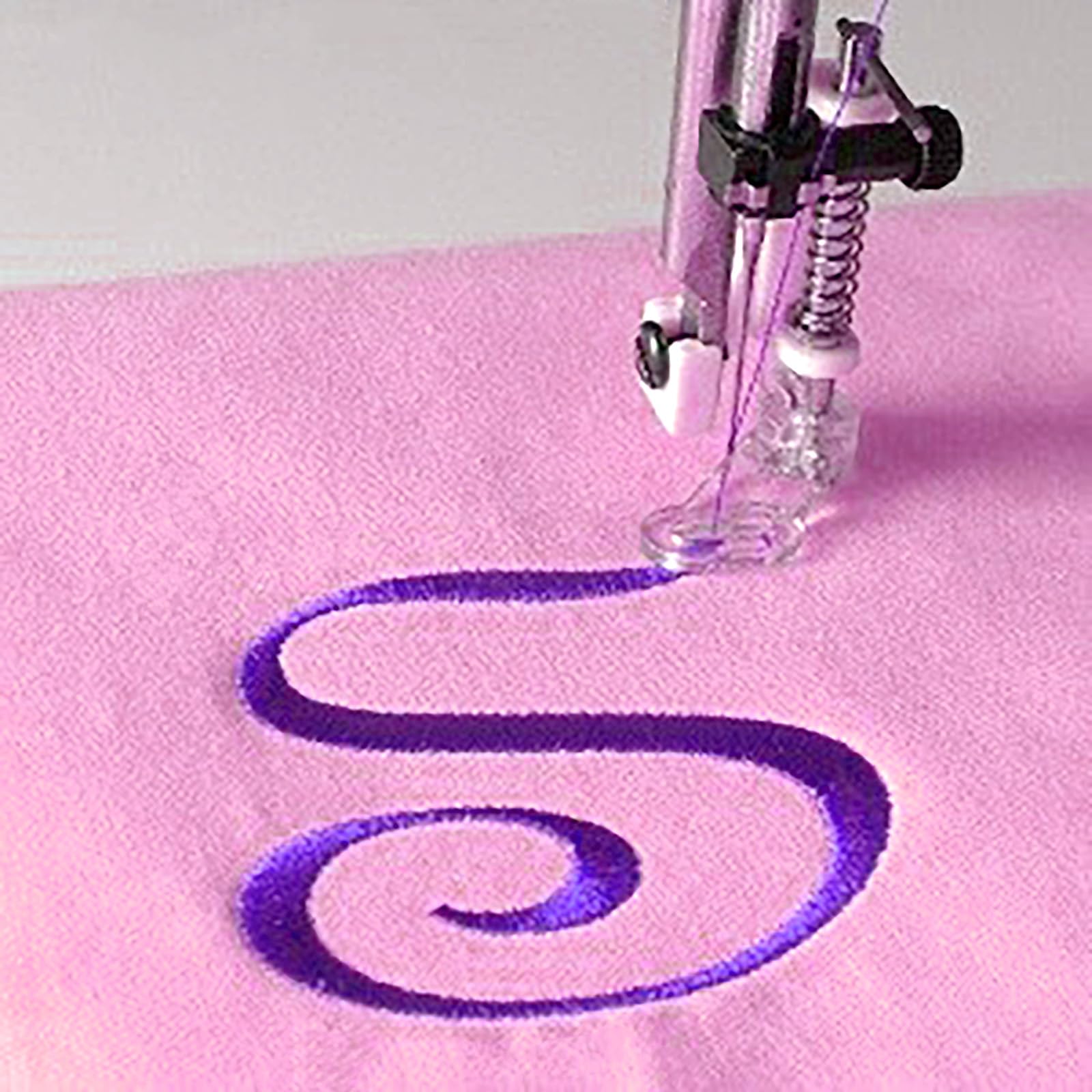 Free-Motion Darning Quilting Embroidery Presser Foot for Singer, Brother, Janome, Juki, Babylock, Elna, Kenmore, White, Necchi, Simplicity, Euro-Pro, New Home, and More Sewing Machines
