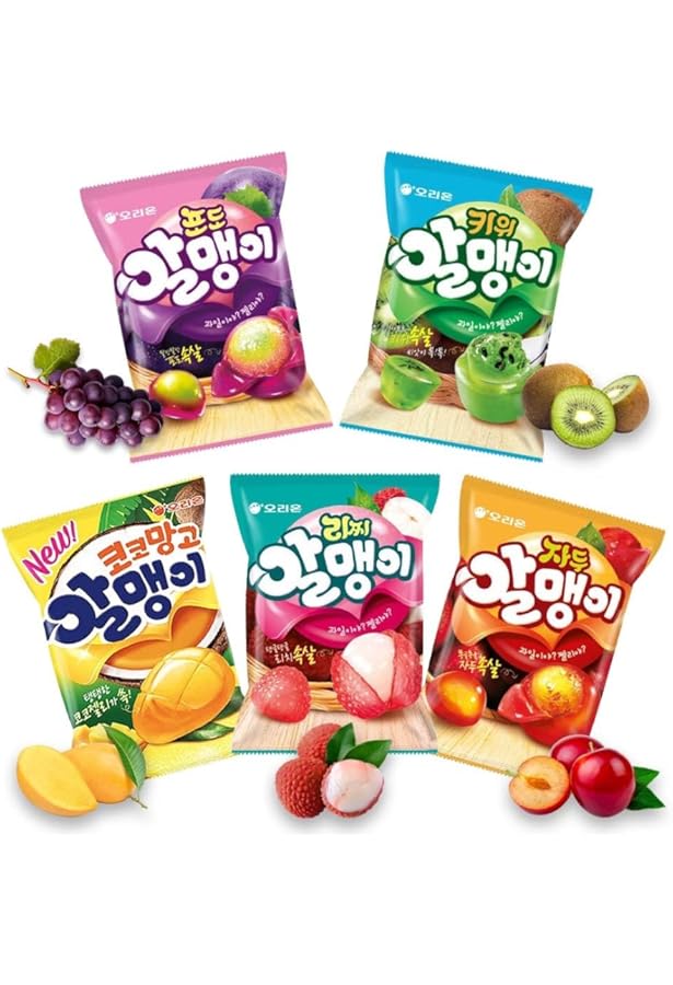 Amazon.com : Korean Assorted Fruity Hard Candy, 1.75 lb bulk bag