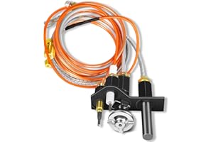 AUGSMIAR 69L17, 69l1701 Natural Gas Pilot Assembly, J4117, 904405 NG SIT Pilot Assembly Parts for Lennox Elite, IHP, Merit, Serefina, Superior, Astria Direct Vent Gas Fireplaces with Flame Sensor