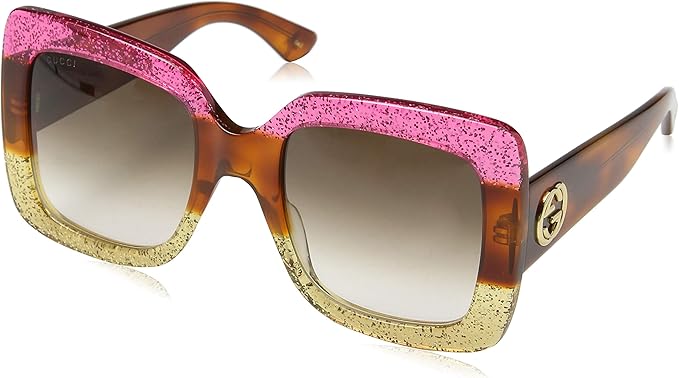 gucci glitter stripe sunglasses