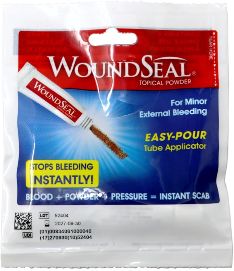 Biolife Woundseal Powder 4 Pieces Immediate Wound Seal Biolife