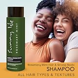 Sunny Isle Rosemary Mint Shampoo 12oz Strong Roots Anti-Breakage Biotin Castor view 8