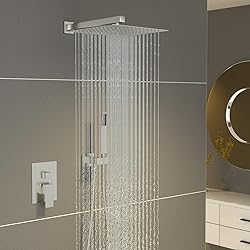 Sarlai Shower System Bathroom Shower Faucet Square
