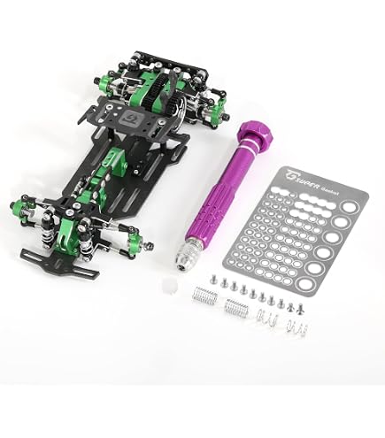 Amazon.com: 3Racing Sakura D4 SSG Carbon Upper Deck #SAK-D4814