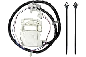 EYSENC WH08X32657 WH08X31222 Clothes Washer Lid Lock and Wire Harness Compatible with GE Hotpoint, Replaces 4963152 AP7033485 PS16619254 EAP16619254 PD00070146 wh08x32697