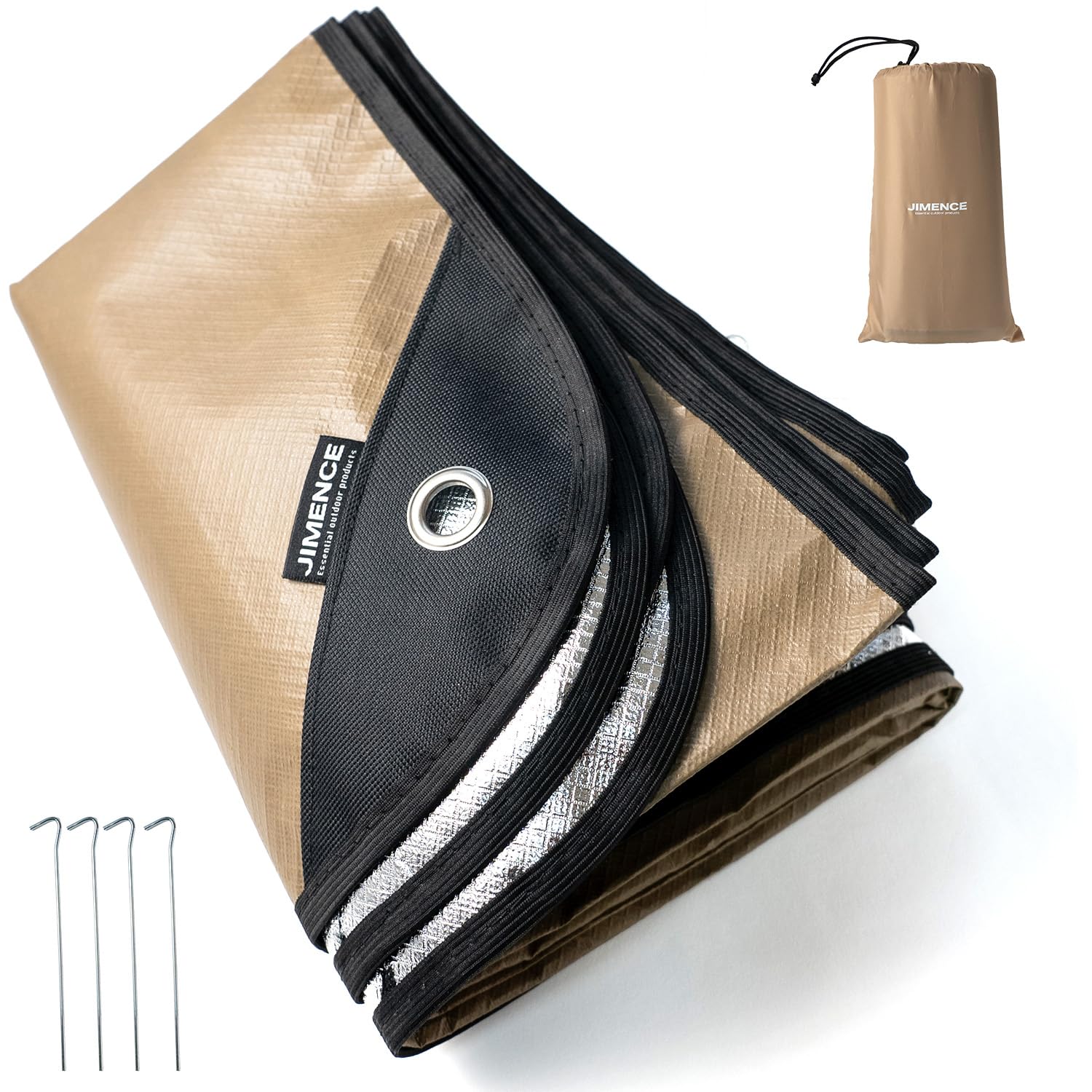 JIMENCE レジャーシート ベージュの商品画像