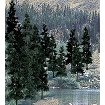 Woodland Scenics Value Trees, Green Mix 3-5