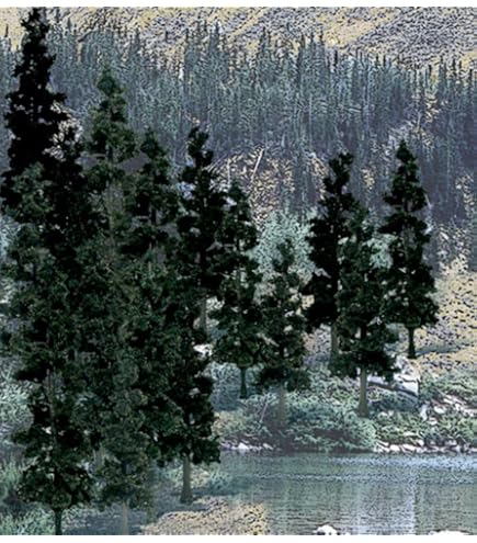 Amazon.com: WOODLAND SCENICS TR1571 Mix Green Decid Trees 2-3 (23