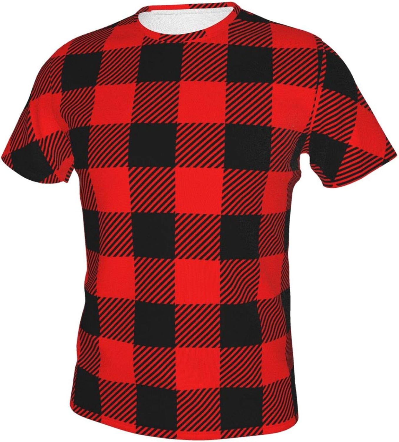 Buffalo Check Red and Black Lumberjack Plaid Men