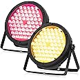 Big Dipper LED Par Lights, Bright 120W Par Lights for Stage Lighting with High CRI, DMX Control Uplights for Events Indoor RGBW LED Stage Light for Church Party Wedding Dance Club Stage Light 2 Pack