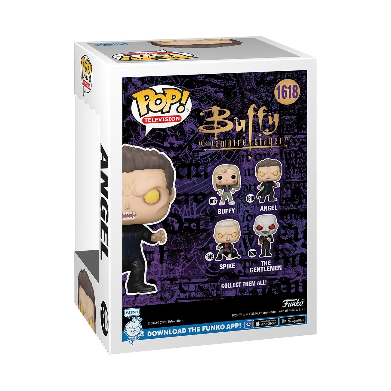 Funko POP TV: BTVS – Angelus - (Vampire) - Buffy The Vampire Slayer - Collectable Vinyl Figure - Gift Idea - Official Merchandise - for Kids & Adults - Horror Fans - Model Figure for Collectors