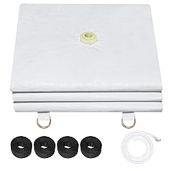 9 x 9ft Ceiling Leak Diverter with Hose and