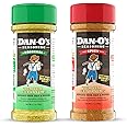 Dan-O's Seasoning Small 2 Bottle Combo | Original & Spicy | 2 Pack (3.5 oz)