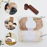 XIHIRCD 8pcs Large Eye Darning Needles Stainless Steel with Wooden Case view 5