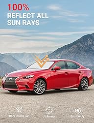Proadsy 2024 Upgrade Front Windshield Sun Shade