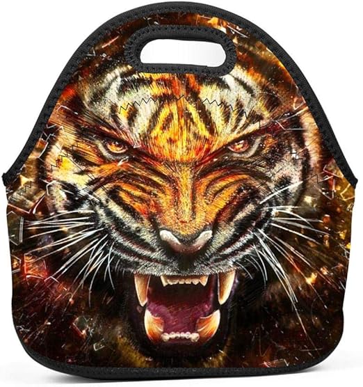 tiger face bag