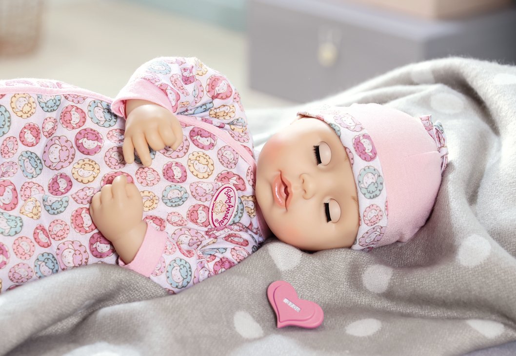 baby annabell milly feels better