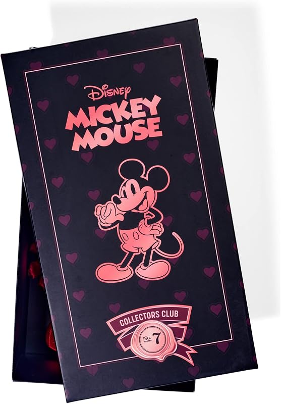 - Disney Plush Collezionabile di Mickey Mouse Love, 6315870307, edizione limitata luglio, dimensione 35 cm, con scatola da collezione, Esclusiva Amazon