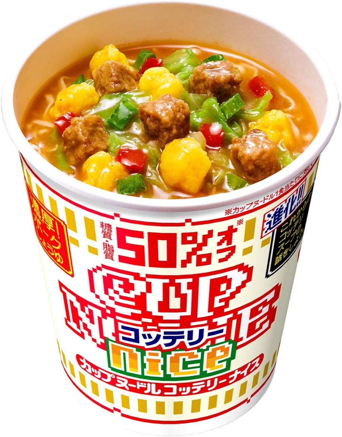 Amazon 日清 カップヌードル コッテリーナイス 濃厚 ポークしょうゆ 57g 12個 インスタント カップヌードル 食品 飲料 お酒 通販