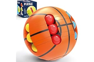 ZONOPY Puzzle Sport Ball Toys - 3D Brain Teasers and Puzzle Games for Kids and Adults, Travel Games for Ages 3+, Intelligence 2.5" Small Magic Bead, Hand Sport, Adult Relieve Stress, Gifts for Boys Girls