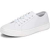 Men's Black Classic Low Top Shoes Canvas Fashion Sneaker with Soft Insole Causal Dress Shoes for Men Comfortable Walking Shoes