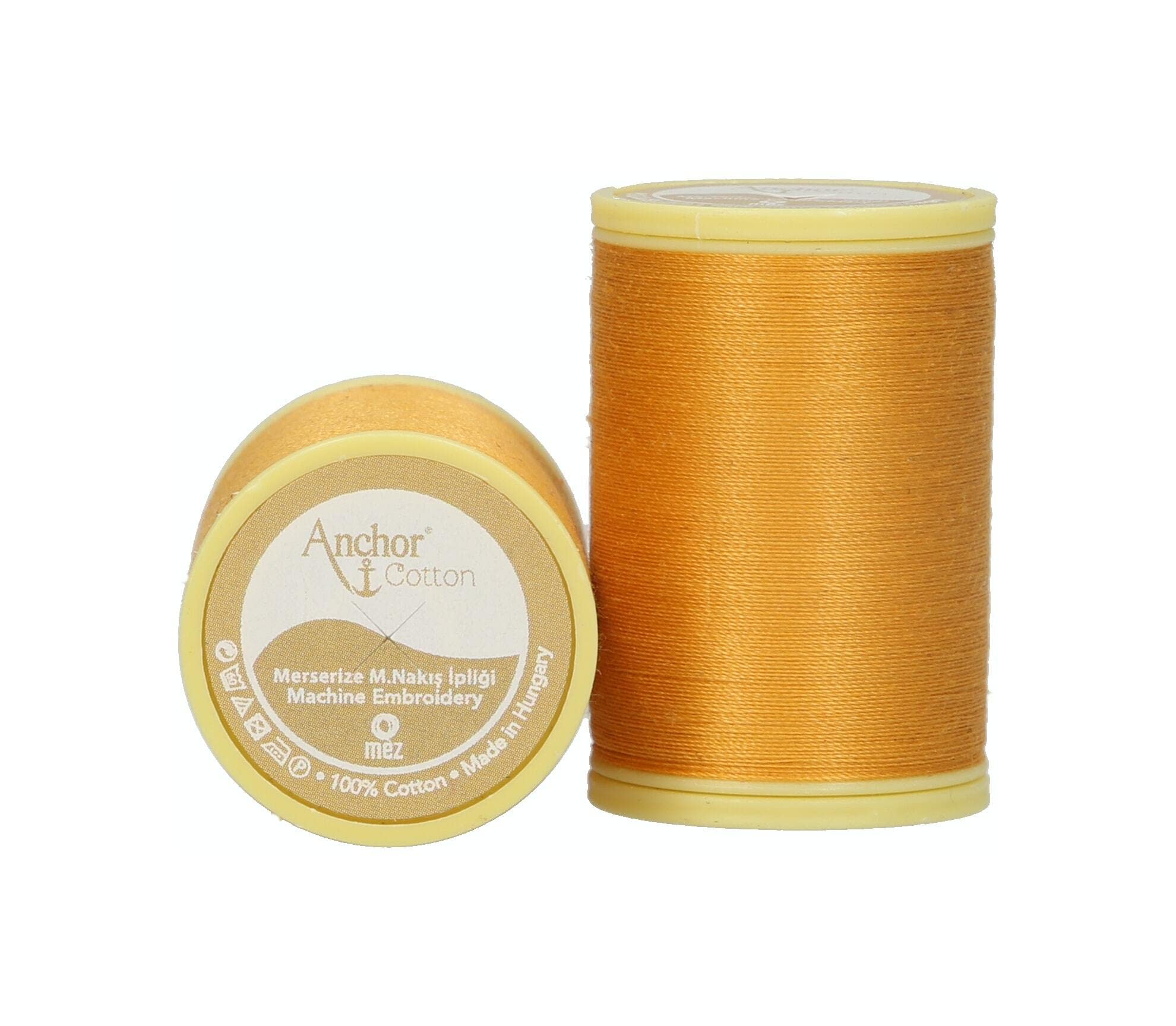 Anchor 4514050-00307 Machine Sewing Thread, 100% Cotton, 307, No. 50, 10g, 18g