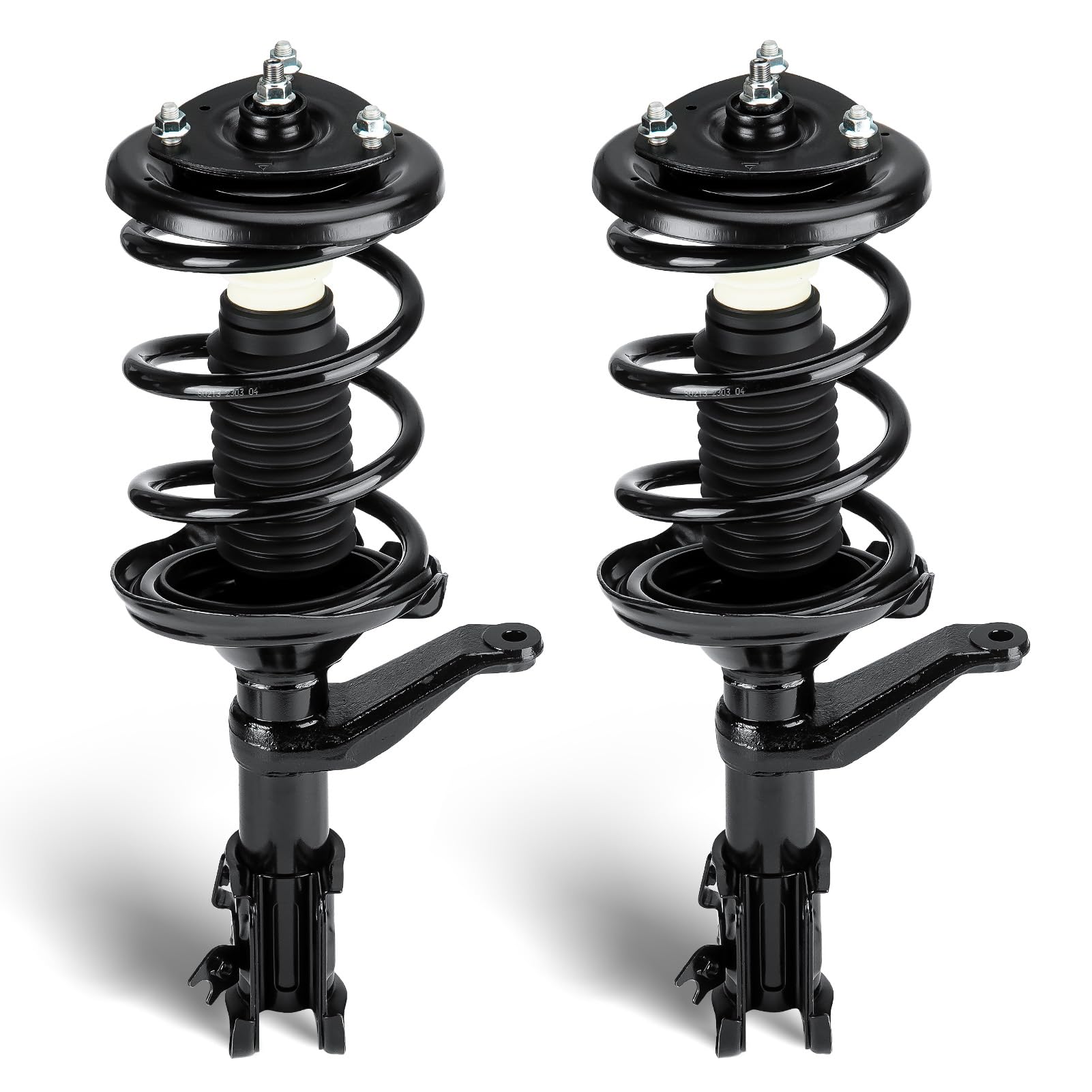 Photo 1 of ** **HAS A "WEB" MARK / DIRTY**** Front Complete Struts Assembly w/Coil Spring Shock Absorber Fit for 2002 2003 2004 2005 2006 Honda CRV 4WD FWD, Replace for 172143 172144