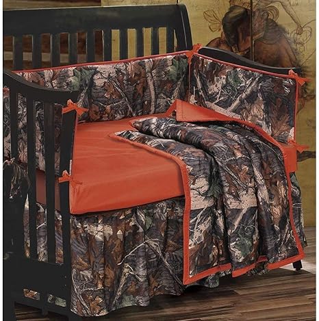 mossy oak camo crib bedding sets
