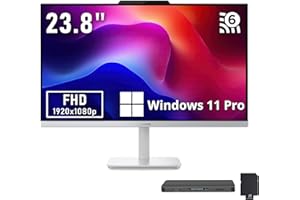 Lenovo A100 23.8 FHD All-in-One Desktop, Intel N100, 32GB DDR4, 2TB Storage(1TB SSD+1TB Docking Station), Intel UHD Graphics,