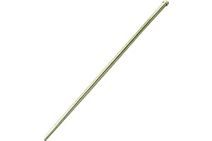 Westbrass D122-03 1/2" x 20" Bullnose Faucet Riser Supply Line, Polished Brass