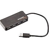 AmazonBasics 4 Port USB 3.0 Hub with 5V/2.5A power adapter