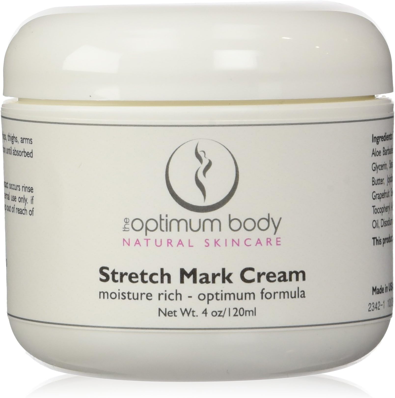 Best Stretch Marks and Scars Cream - Prevents and Reduces Old and New Stretch Marks and Scars - Natural and Organic, Perfect For Pregnancy - Suitable for Men - 4 ounce