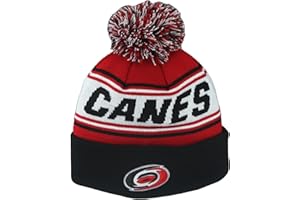 ZHATS NHL Unisex-Adult NHL Officially Licensed Beanie Pom Finish Line