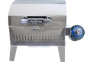 Magma C10-200 Beach Fire 9" x 12" Gas Grill | Portable Small Gas Grill | Compact Propane BBQ | Mini Outdoor Cooker