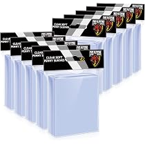 Arkeiliy Premium 1000+ Pocket Trading Card Binder, 16 Pocket Double Sided Zip Binder