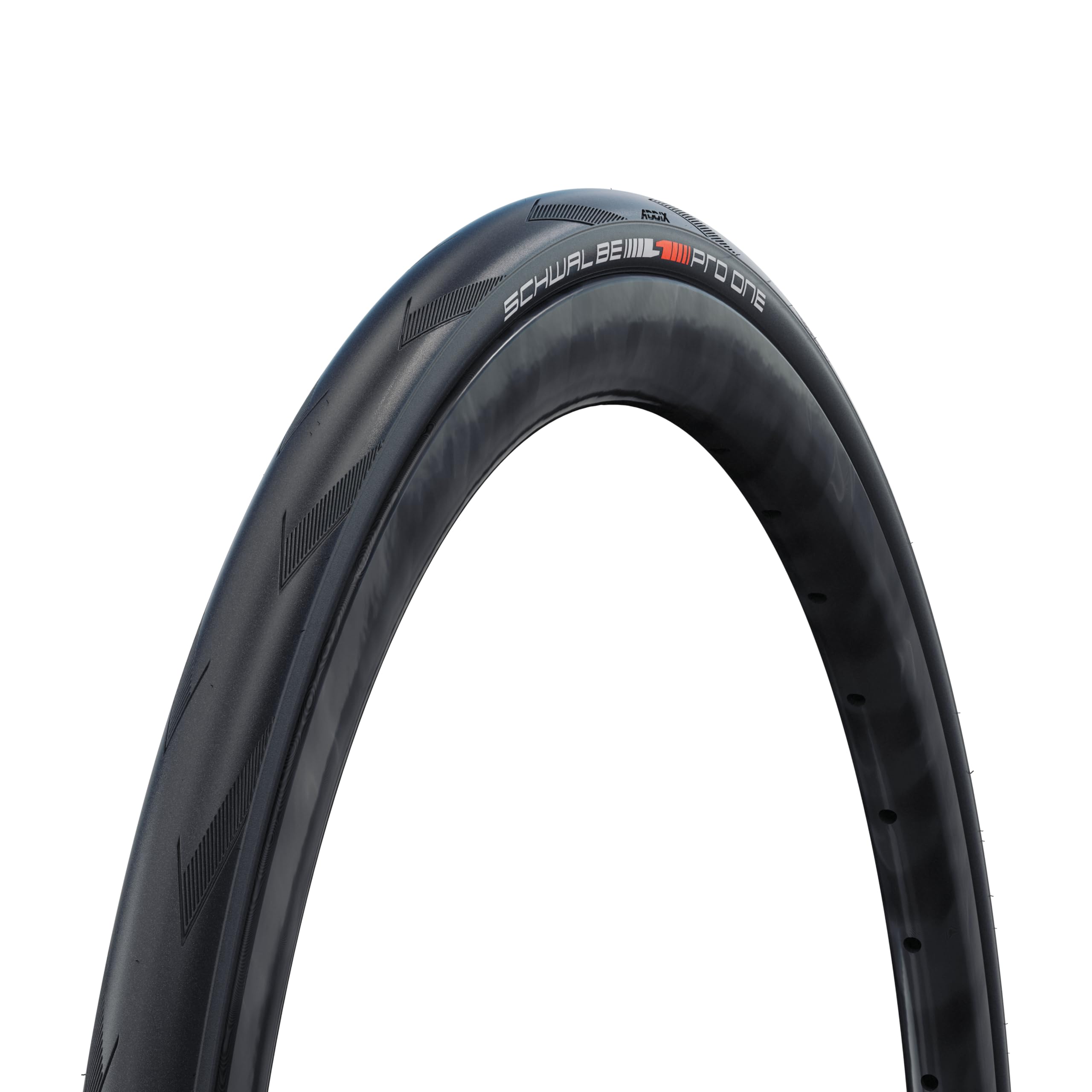 Schwalbe Unisex's PRO ONE Evo, Super Race, V-Guard, TLE Tyres, Black, 28-584, 1402796611