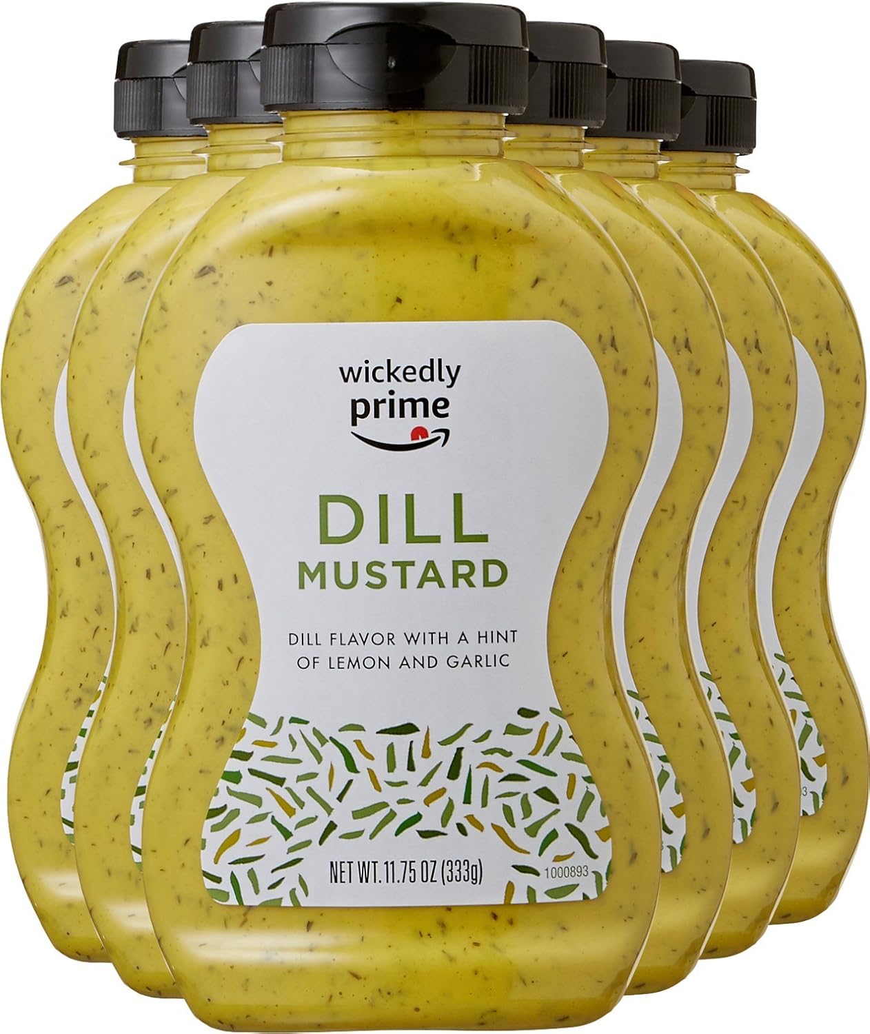 Amazon Com Wickedly Prime Mustard Dill 11 75 Ounce Pack Of 6 Grocery Gourmet Food
