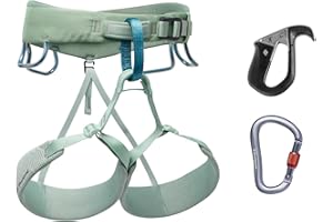 BLACK DIAMOND Womens Momentum Harness - Pilot Package - Complete Rock Climbing Package