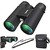 Kylietech 12X42 Binoculars for Adults with Universal Phone Adapter, HD Waterproof Fogproof Compact Binoculars for Bird Watching, Hunting, Hiking, Sports, and Concerts with BAK4 Prism FMC Lens