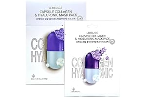 Capsule collagen & Hyaluronic Face Sheet Mask - Korean Face Mask