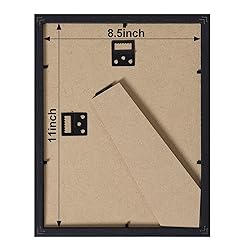 Vittanly 8.5x11 Picture Frame, Engineered Wood with