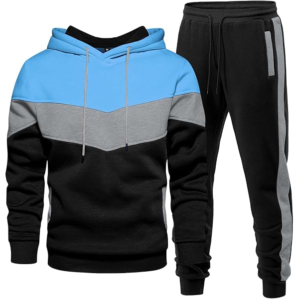 HU61 HB Men's Polyester Track Suit hoodied Set - gym hoodied