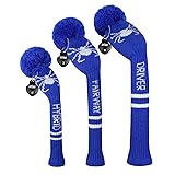 Scott Edward Golf Headcovers for Woods Set of 3