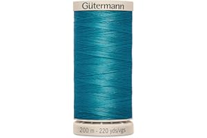 Gütermann Quilting Hand Waxed Thread 200m 6934 Turquoise