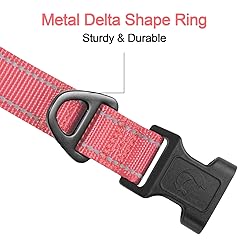 Joytale Reflective Dog Collar,Soft Neoprene Padded