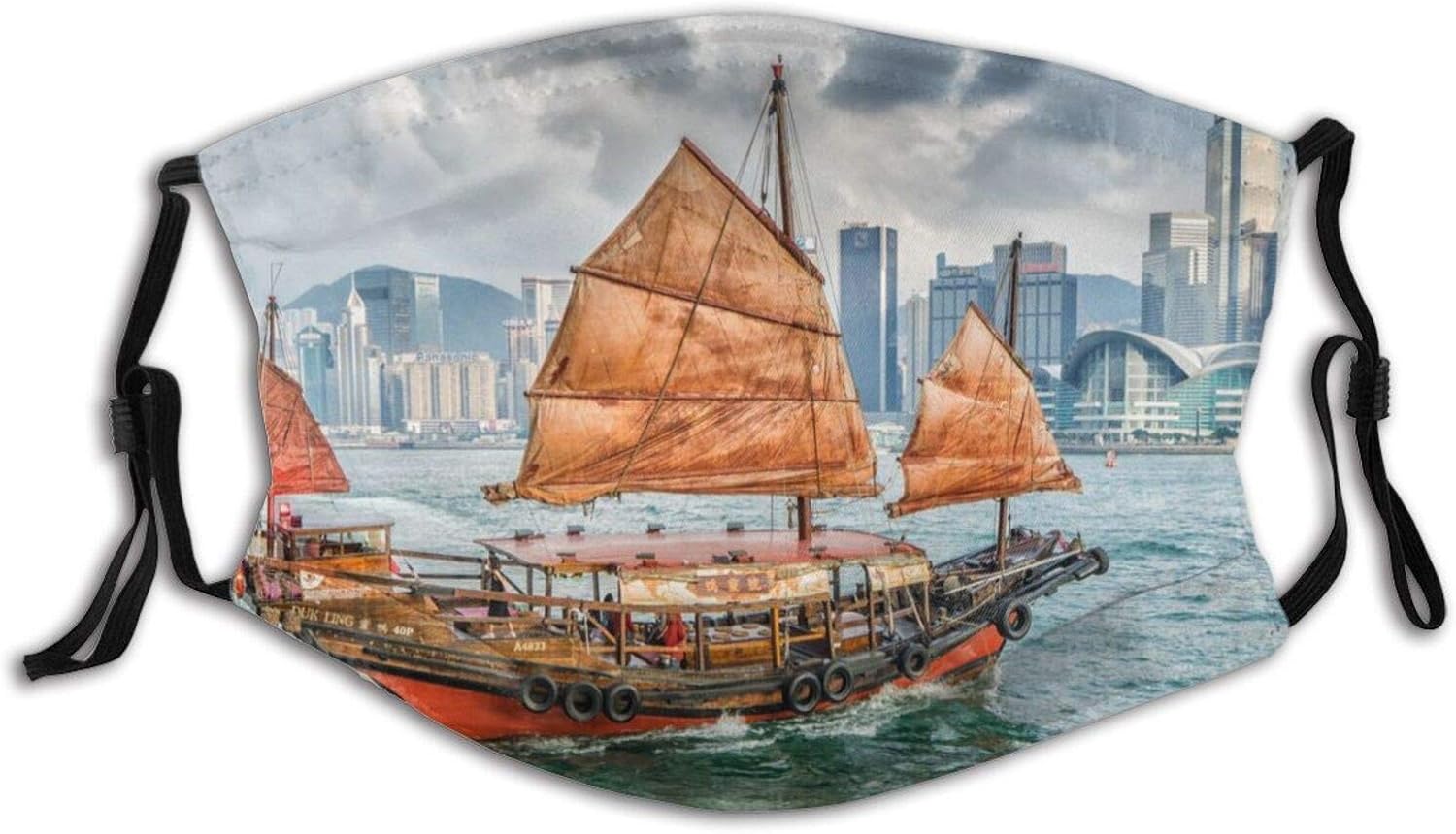 Adult dust mask with Filter Kowloon Hong Kong Victoria