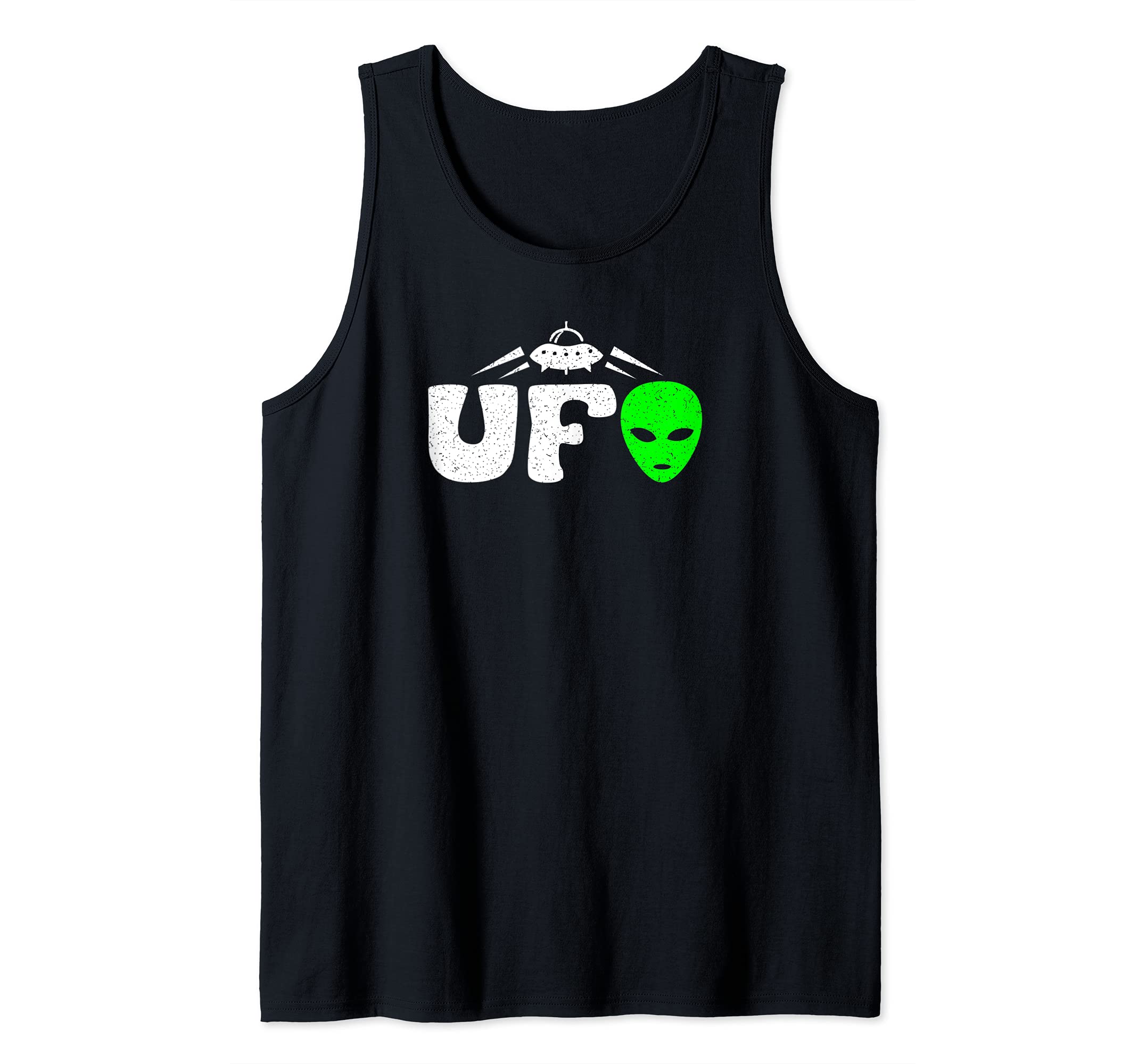 UFO Alien Extraterrestrial Vintage Tank Top