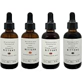 Woodford Reserve Bourbon Bitters Bundle: Aromatic, Spiced Cherry, Orange, and Chocolate Cocktail Bitters - 2 oz Each