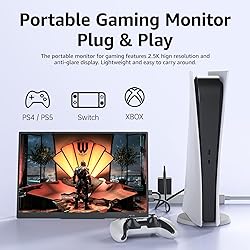 Upperizon Portable Monitor 16Inch 2.5K 2560X1600